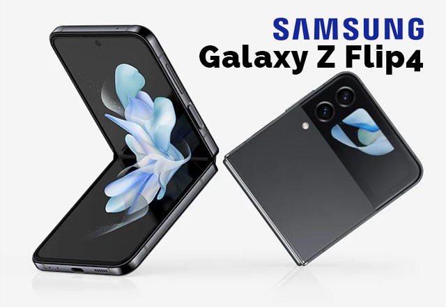 Samsung Galaxy Z Flip4 5G 8GB/128GB (SM-F721BZAGEUE) Sivý